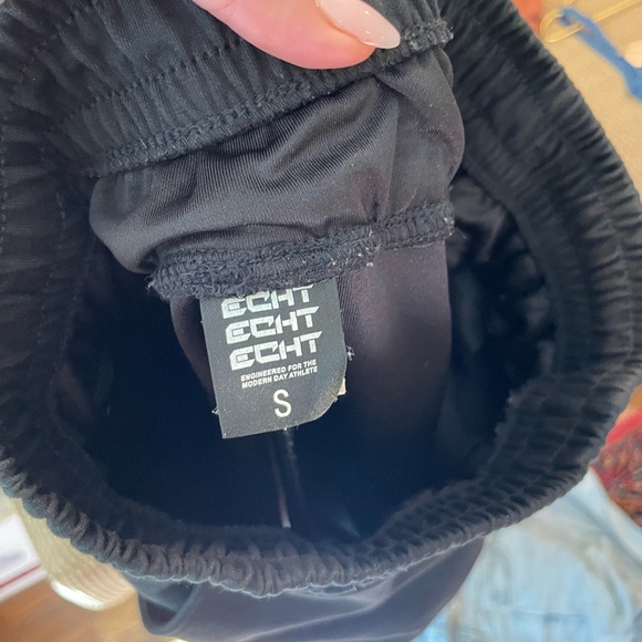 ECHT black high rise jogger sweatpants - Picture 5 of 5